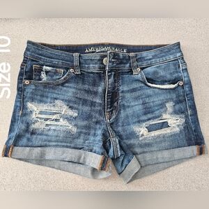 AE jean shorts